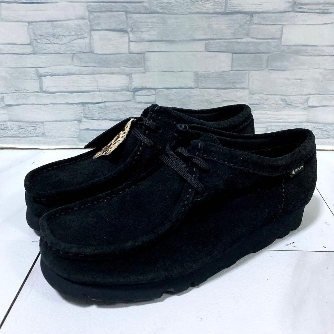 未使用 クラークス ワラビーブーツ ゴアテックス 25.5 スエード ブラック 楽天市場】Clarks クラークス Wallabee Boot GTX ワラビー ブーツ