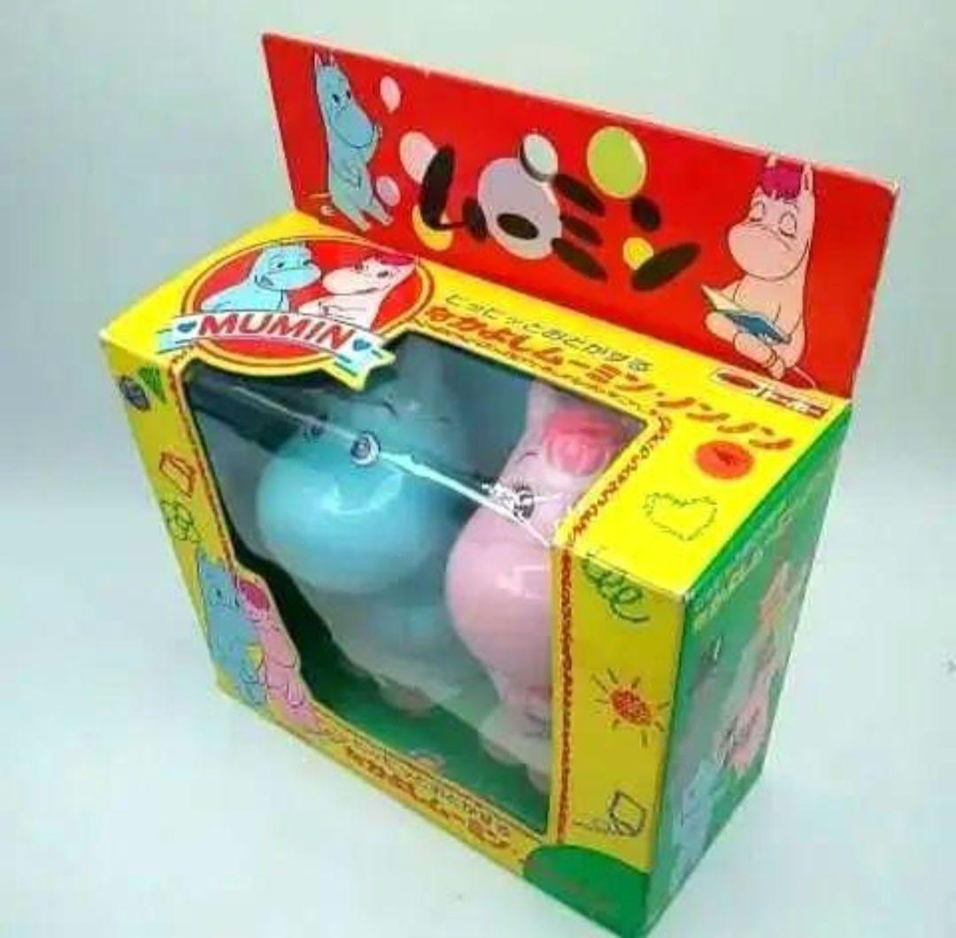 ムーミン 昭和 放送当時物！ ソフビ 人形【 なかよし ムーミン