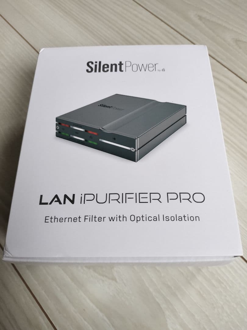 SilentPower ifi LAN iPURIFIER PRO 美品 対策品」Silent Power LAN iPurifier Pro 光絶縁装置/LAN