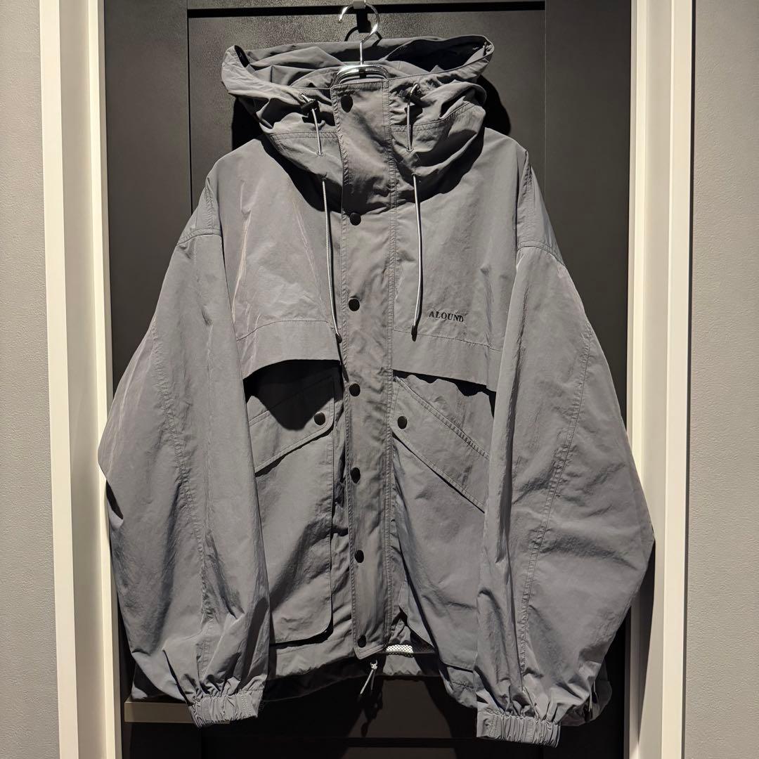 ALOUND VENTILATION CITY NYLON JACKET グレー - メルカリ