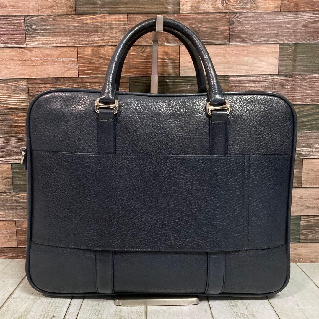 バリー BALLY ビジネスバッグ オールレザー ブリーフケース 本革 シボ