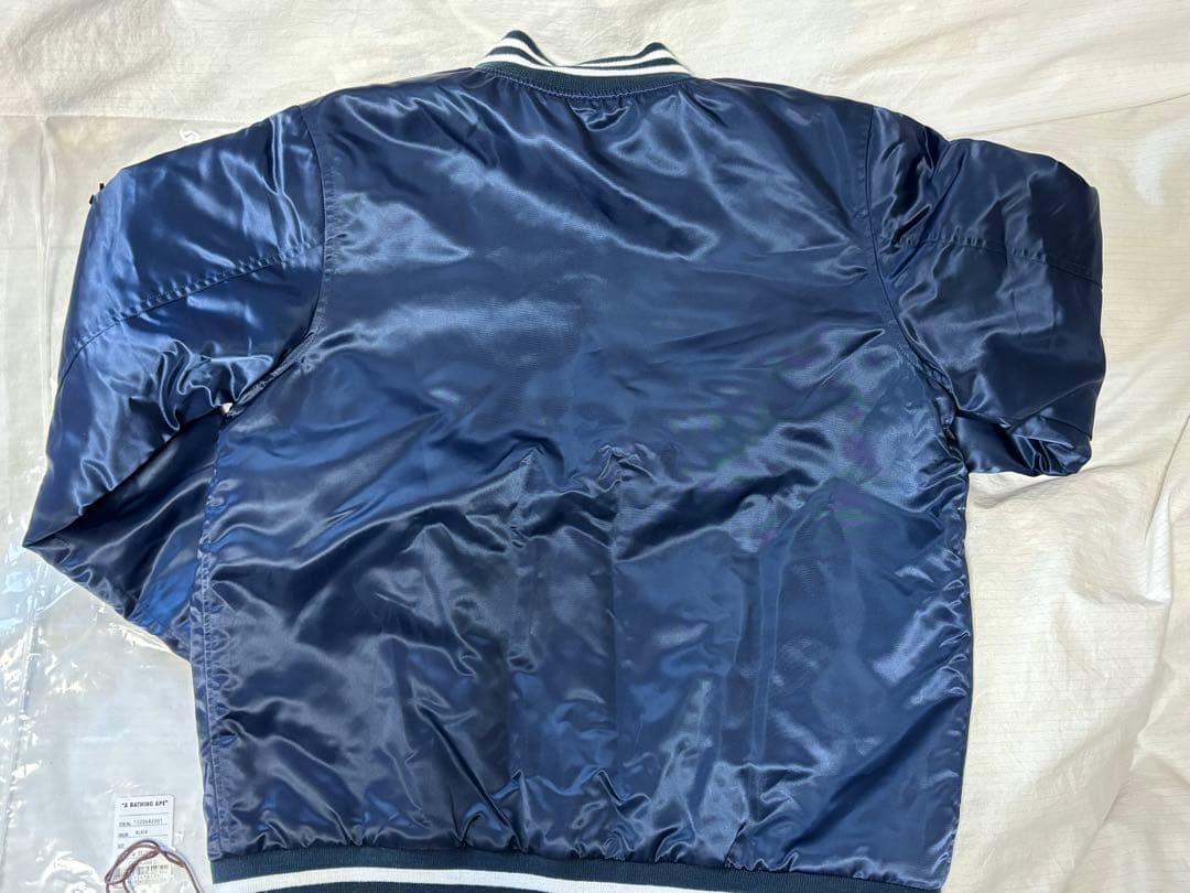 A BATHING APE リバーシブルブルゾン 黒紺BAPE KIDS 150 - ジャケット