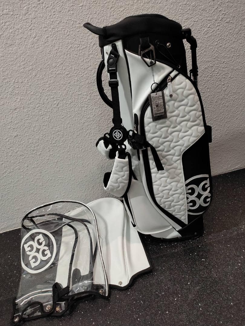 G/FORE スカル スタンドキャディバッグ ホワイト＆ブラック - メルカリ