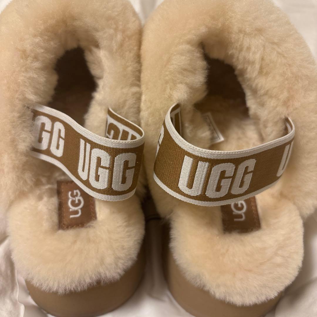 UGG FUNKETTE アグ ファンケット チェスナット 24cm サイズ - メルカリ