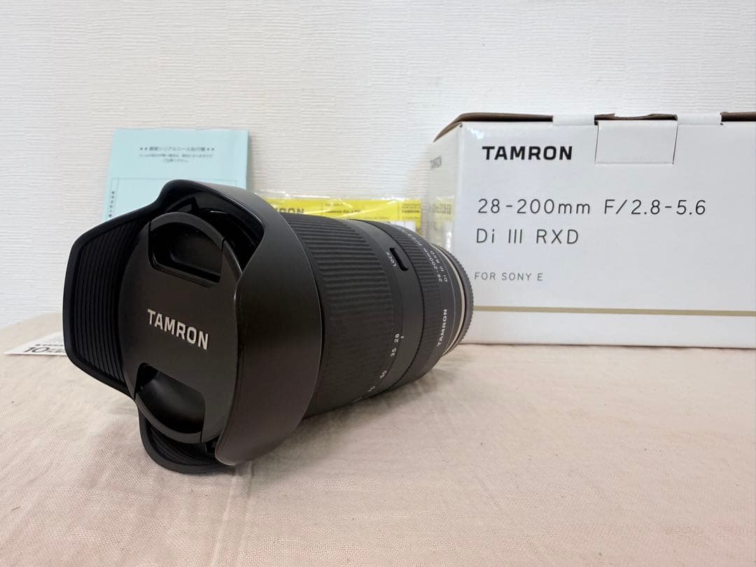 【極美品】TAMRON 28-200mm F2.8-5.6 Di III RXD