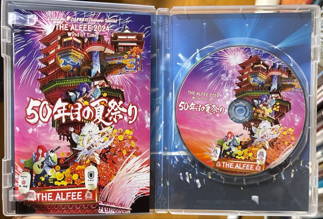 THE ALFEE 2024 Wind of Time 50年目の夏祭り DVD - メルカリ
