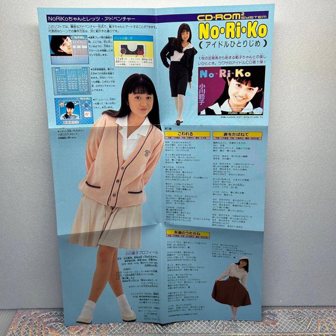 No・Ri・Ko 小川範子 PCエンジン CD-ROM ゲーム ソフト - メルカリ