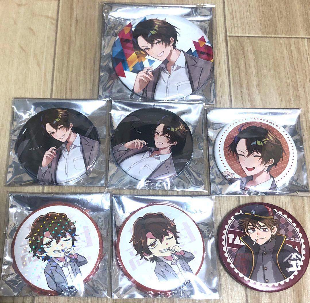 高田村 めーや ランダム缶バッジ 缶バッチ ポップアップストア ホロ