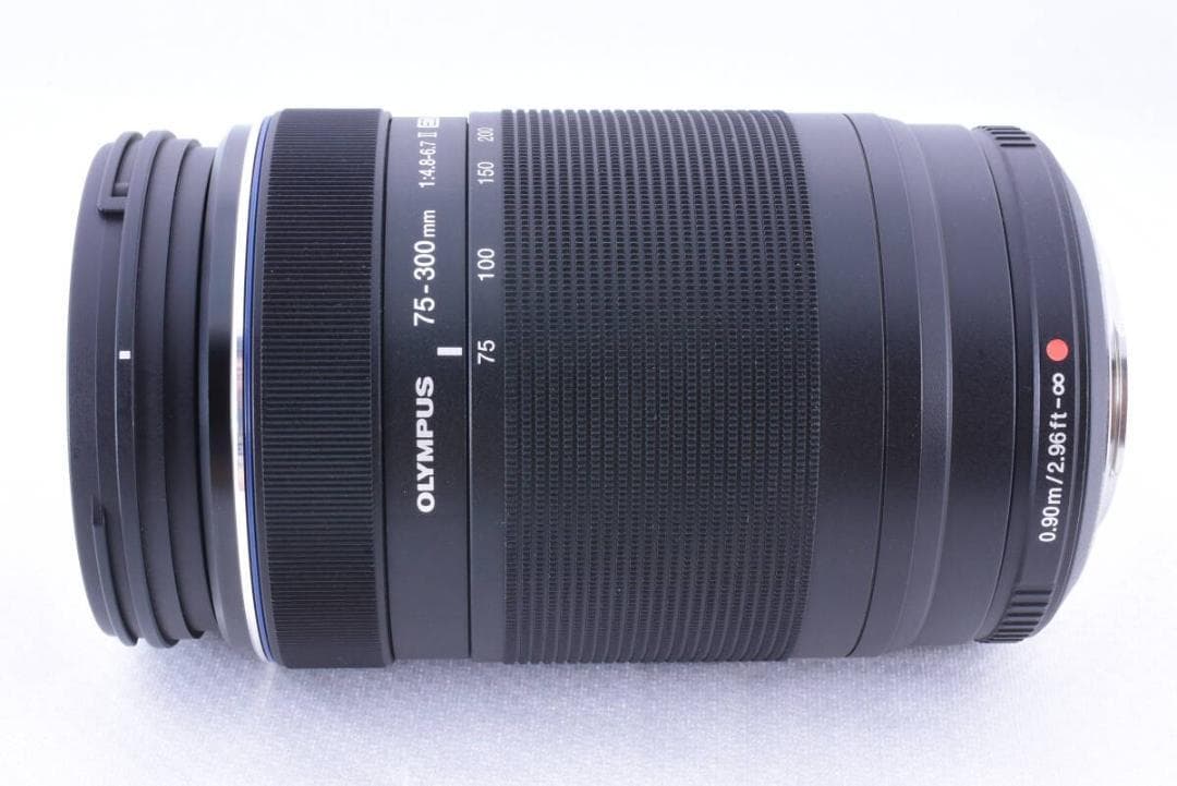 【❄超望遠】オリンパス ED 75-300mm F4.8-6.7 II ブラック