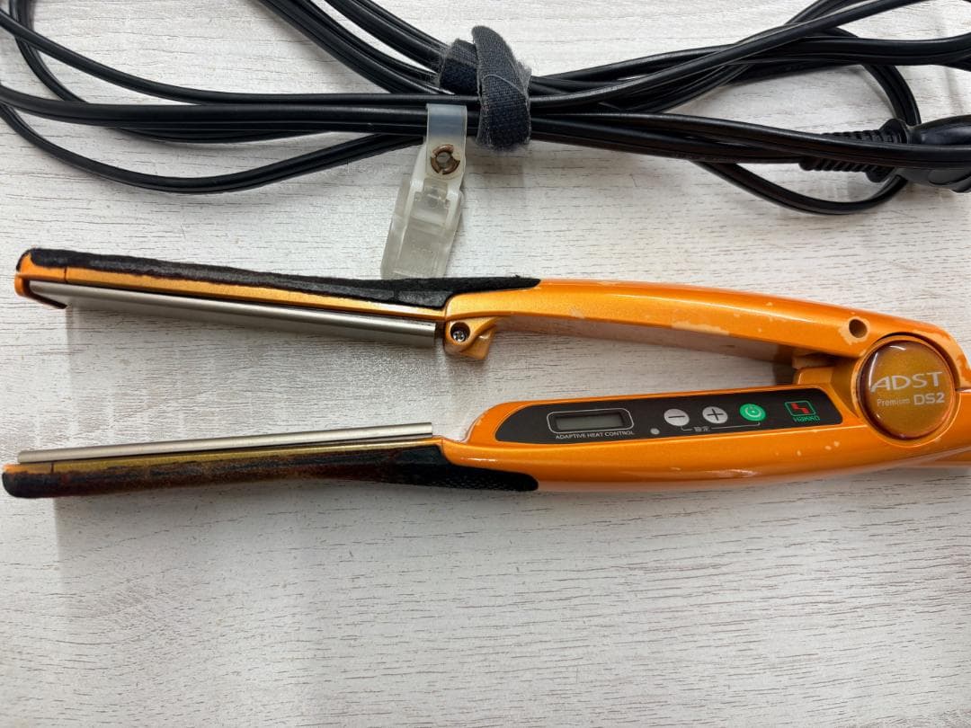 ADST Premium DS2 ヘアアイロン・ジャンク扱い コード修理歴あり