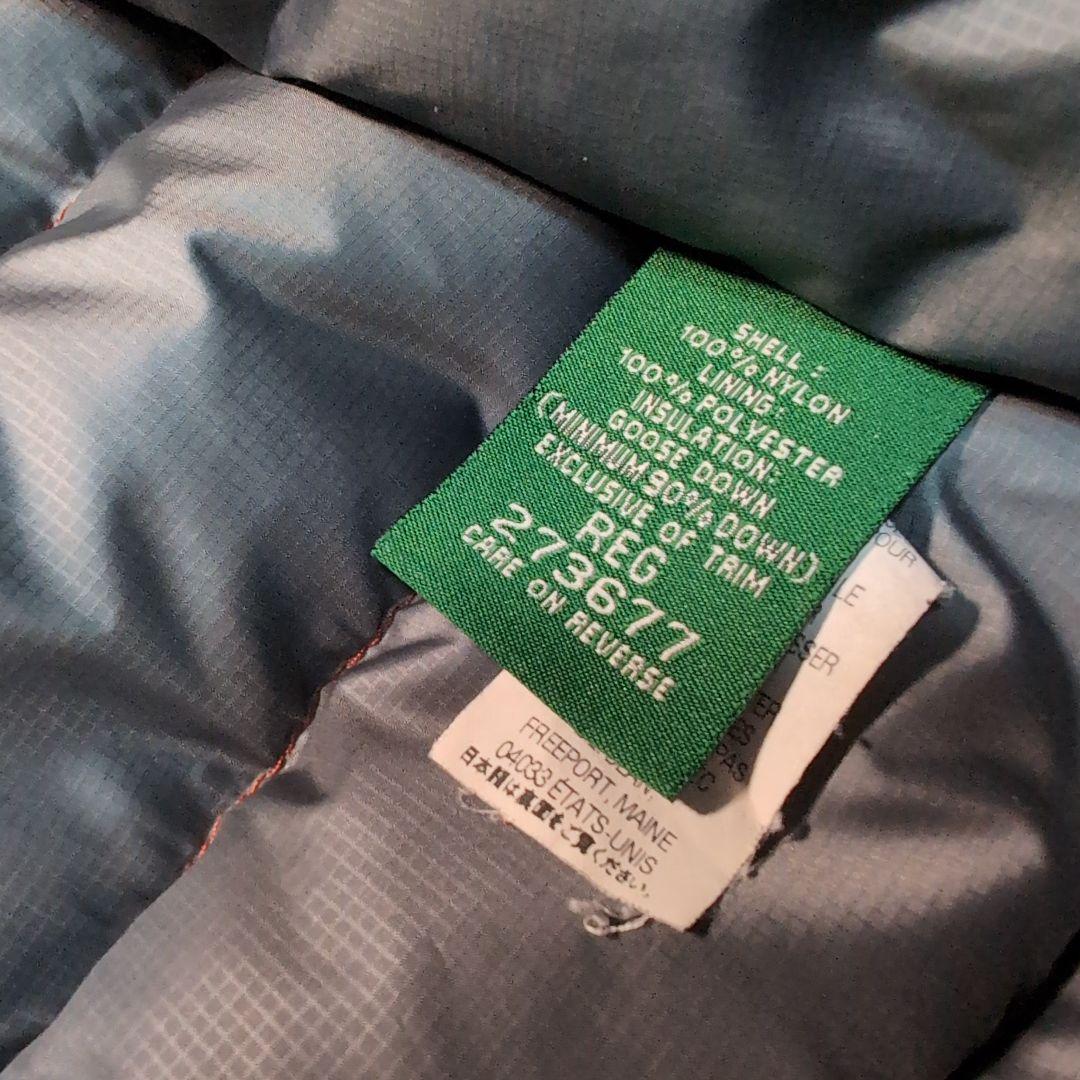 L.L.Bean ビーンズ 850FP ダウンジャケット オレンジ XL y2k