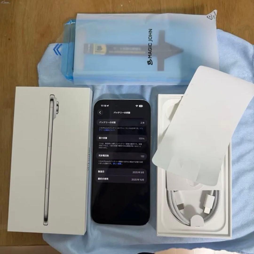 iPhoneAir 256GB ホワイト Apple iPhone Air - 256GB - Cloud White - MG194LL/A - Cell Phones