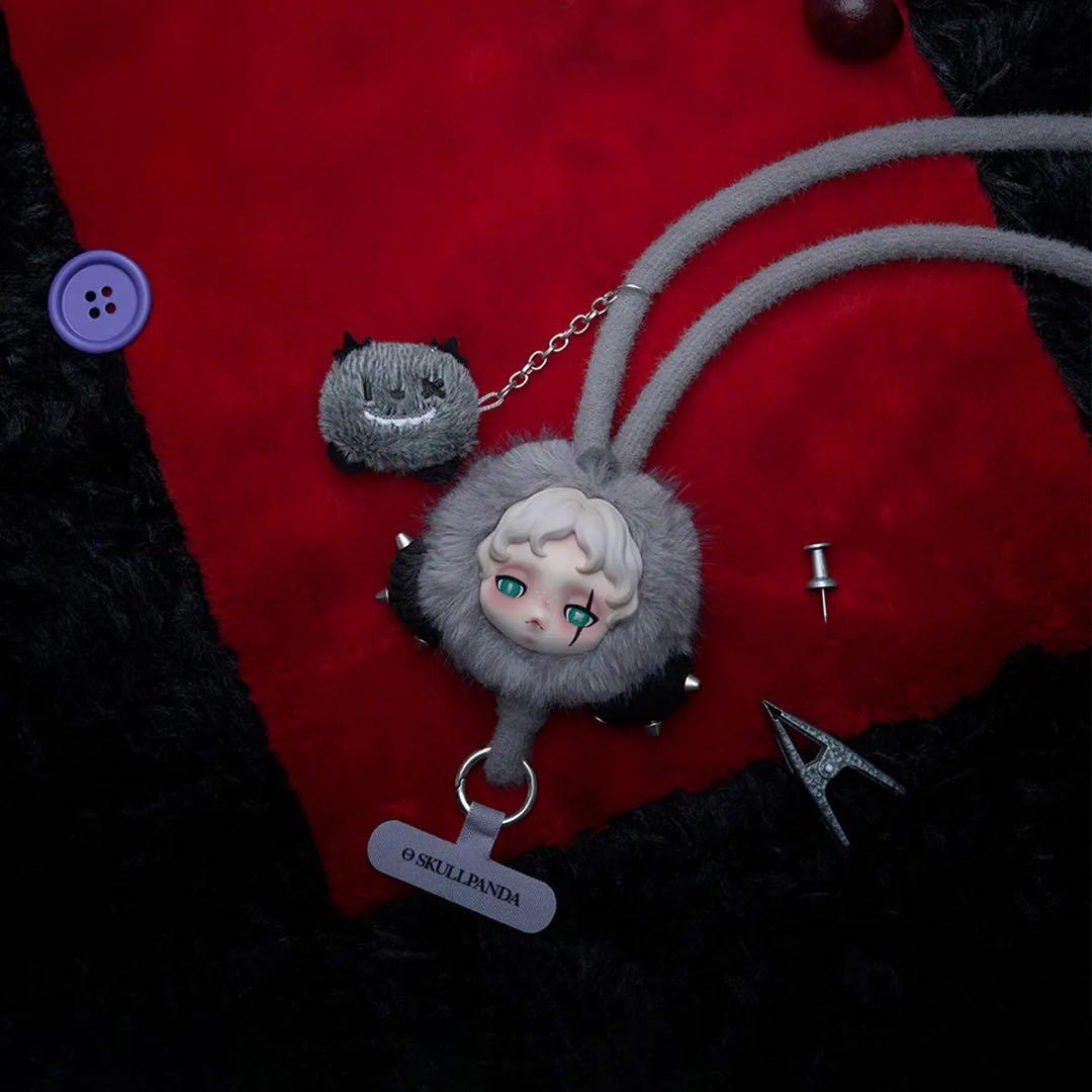 シークレット】スカルパンダ You Found Me! 新作 スマホストラップ