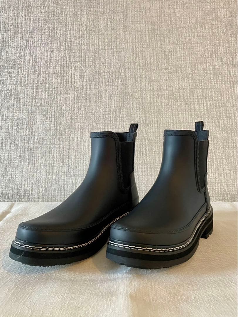 【ハンター】レインブーツ　サイドゴアブーツ　チェルシー　ブラック　黒 楽天市場】ハンター レインブーツ レディース オリジナルチェルシー