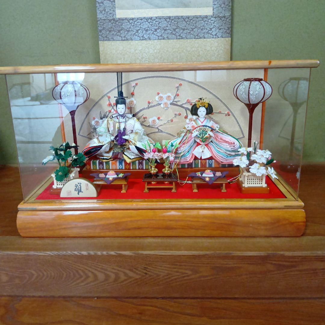 最終お値下げ 3/1〜3/5は対応できません ケース入り 雛人形セット