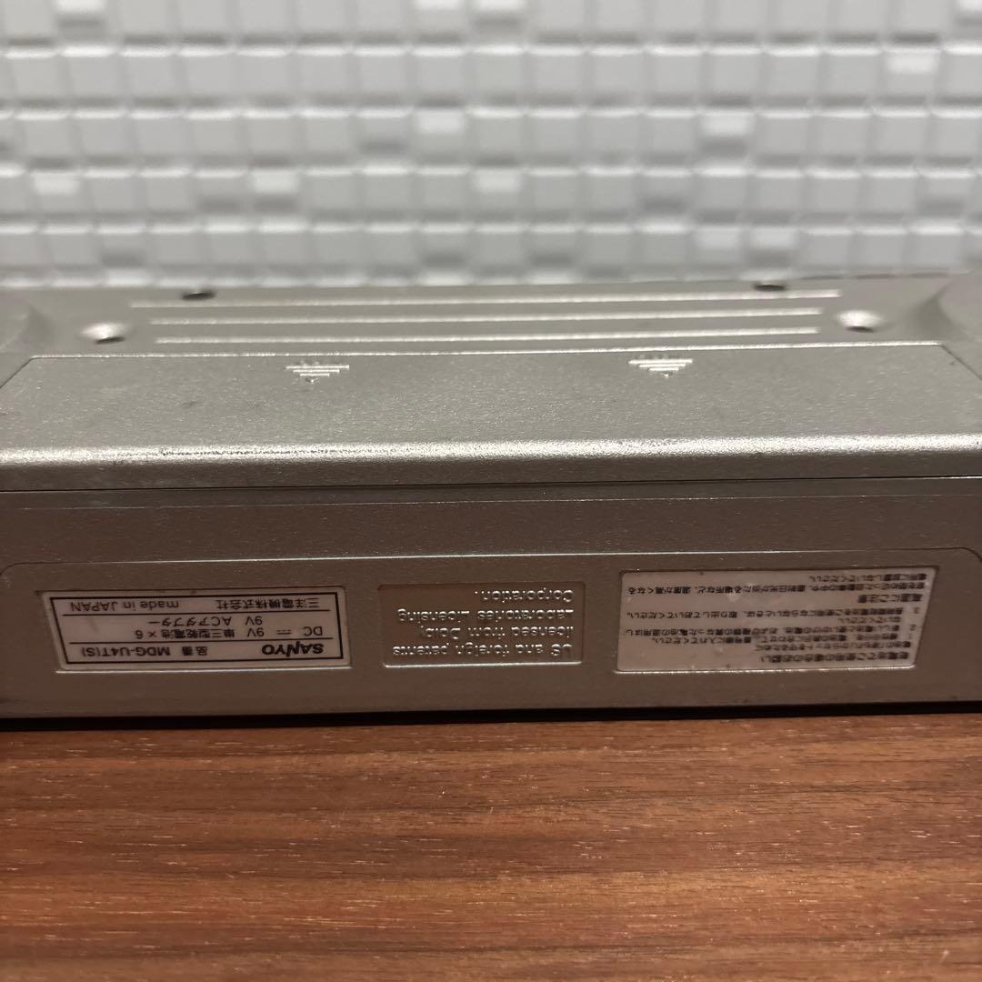 SANYO サンヨー MDG-U4T(S) AM FM MD プレイヤー