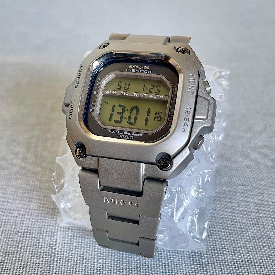 新品電池／美品】カシオ G-SHOCK MRG-110TBN-2 ブルーノート - メルカリ