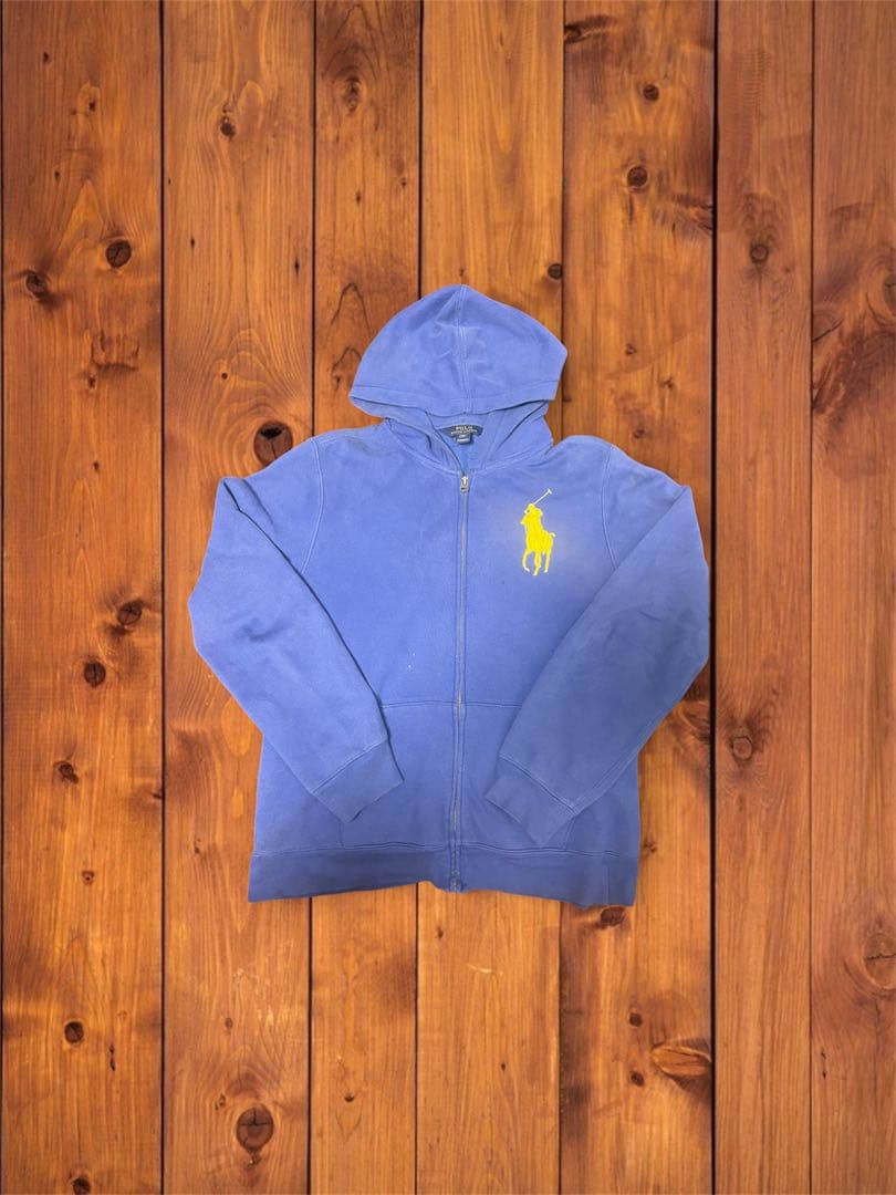 Polo Ralph Lauren ジップパーカー y2k flexwitme - メルカリ