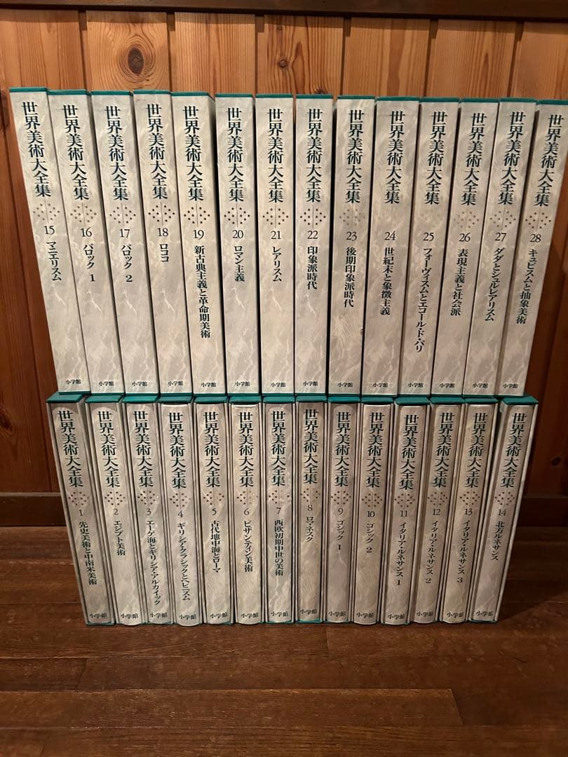 世界美術大全集 全28巻
