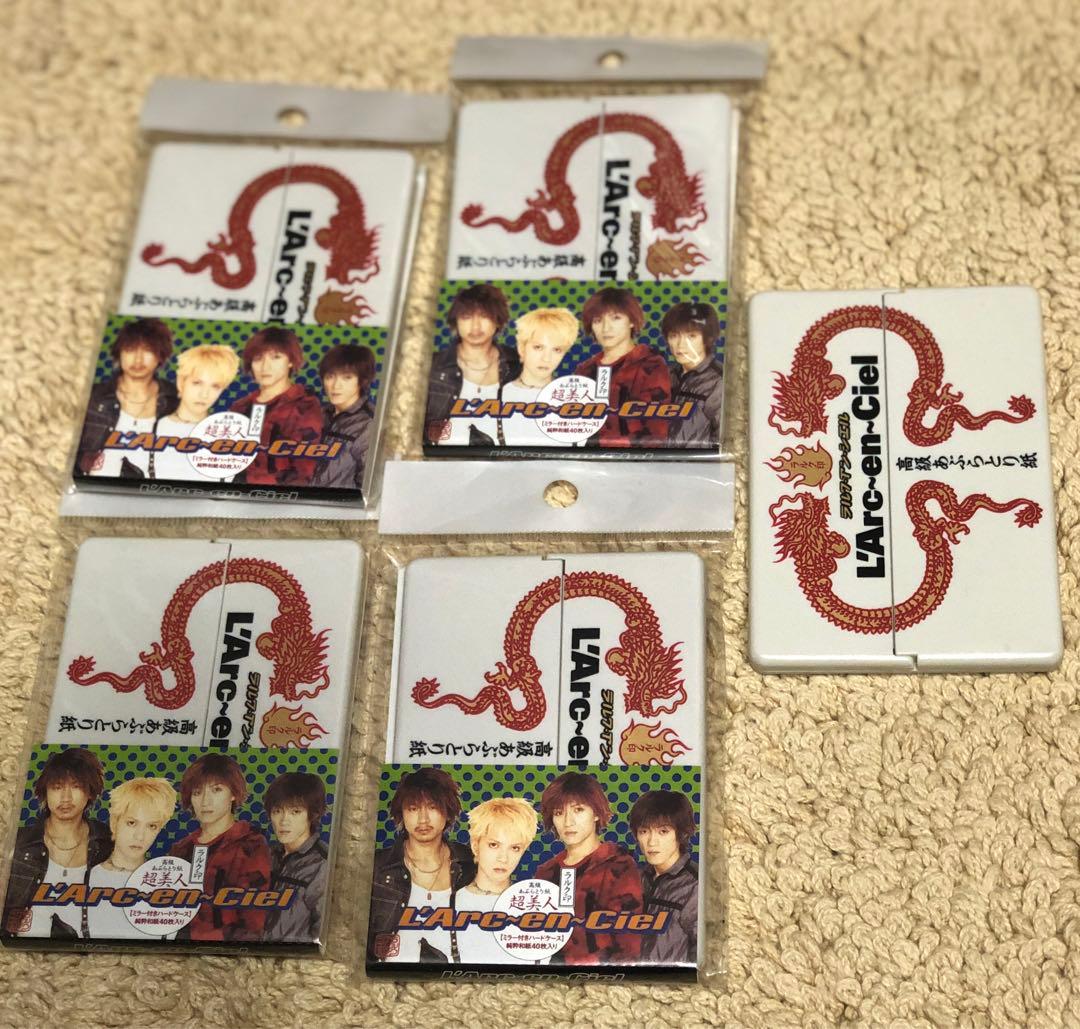 L'Arc〜en〜Ciel 高級あぶらとり紙 - メルカリ