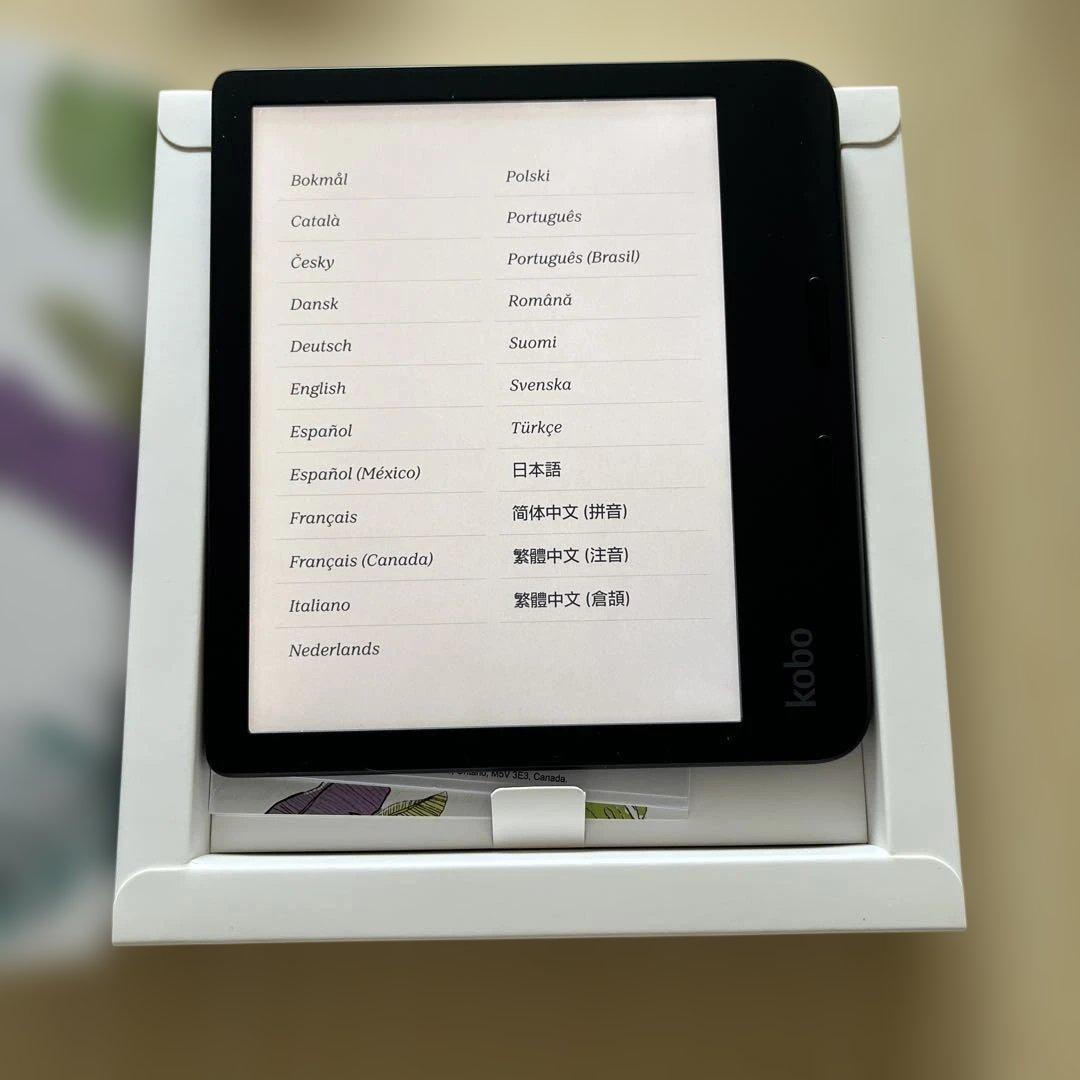 電子書籍リーダー Kobo Libra Colour ブラック Amazon.com: Kobo Libra Colour Black eReader with Case Bundle