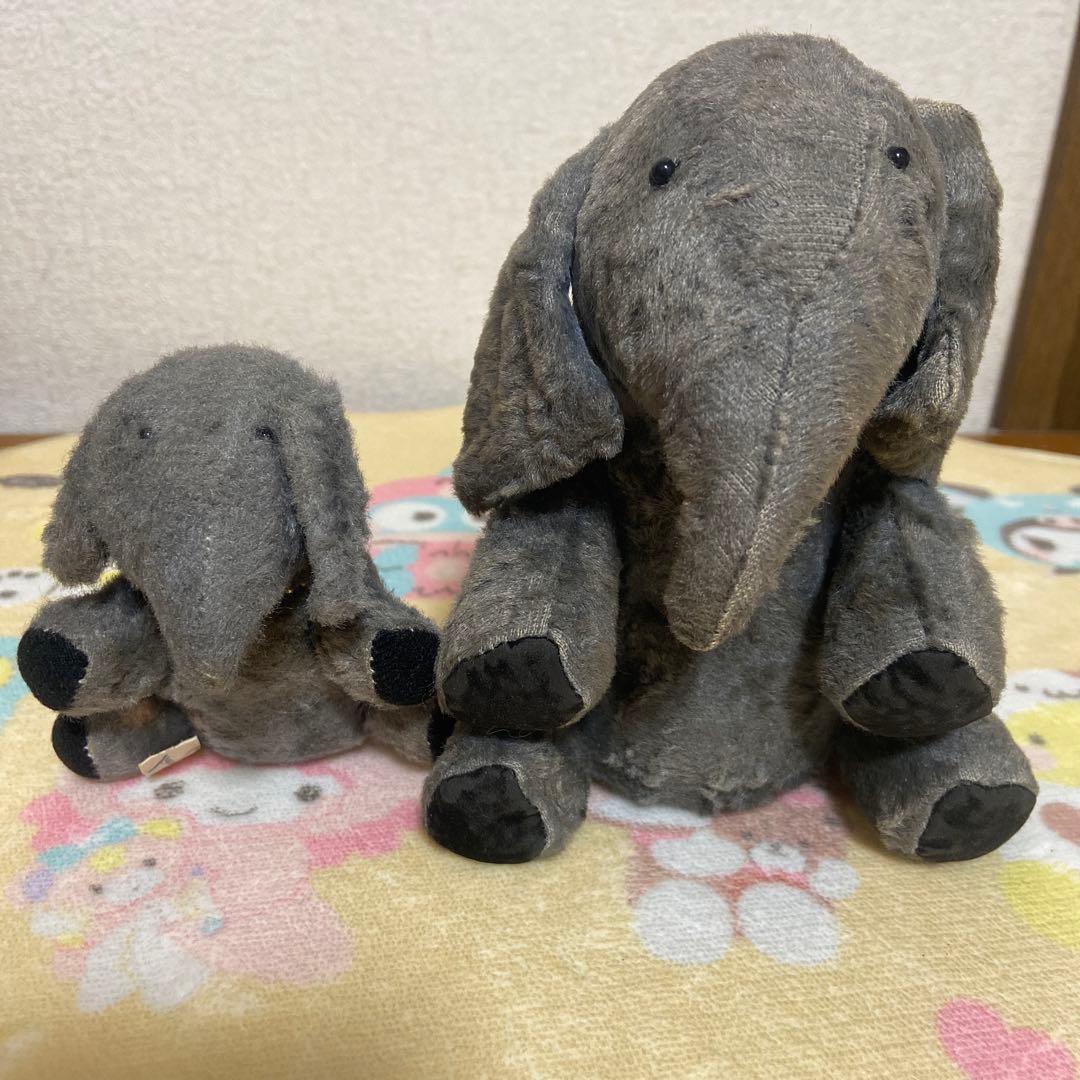 難あり【モンスイユ】ゾウ ぬいぐるみセット - メルカリ