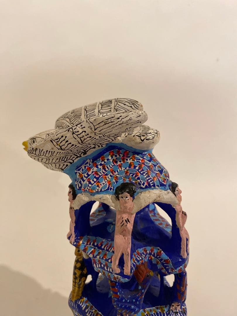 メキシコ工芸品 メキシカンクラフトアート 木彫り人形