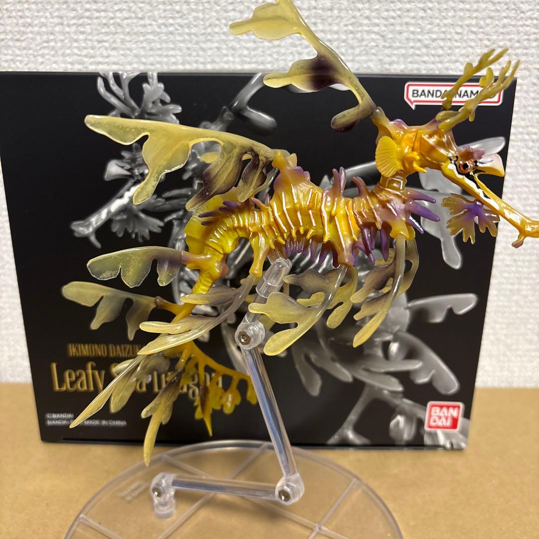 BANDAI 生き物大図鑑プレミアム リーフィーシードラゴン フィギュア
