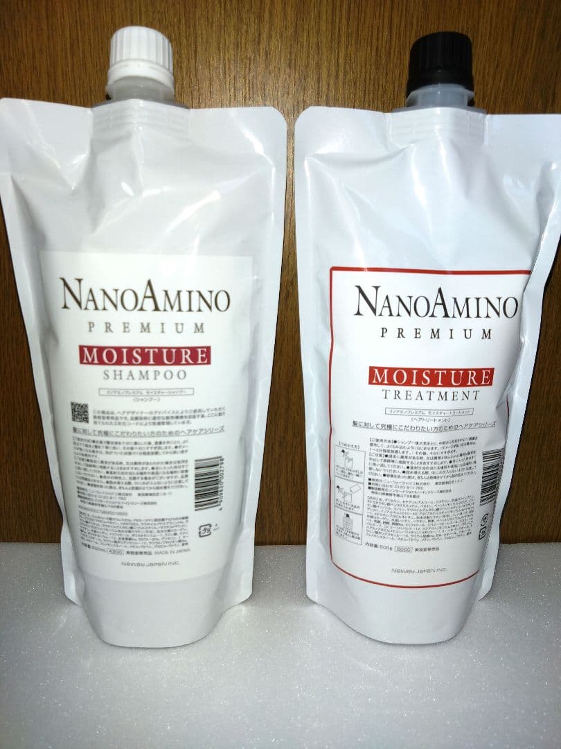 ナノアミノプレミアムシャンプートリートメントモイスチャータイプ ナノアミノプレミアム / モイスチャーシャンプー／トリートメントの
