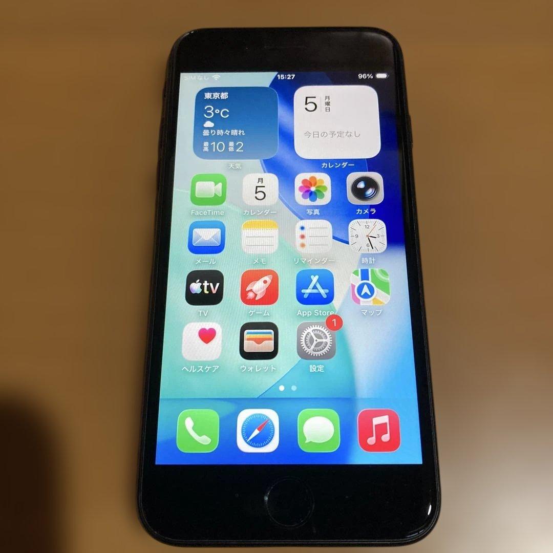 iPhone SE 2 ブラック 64GB バッテリー76% iPhone SE（第2世代）64GB ブラック SIMフリー バッテリー79% iPhone