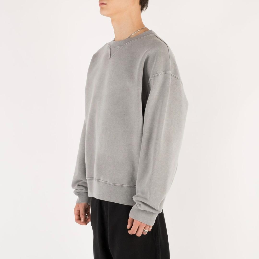 ☆24SS OUR LEGACY グレー クルーネック スウェット シャツ 44