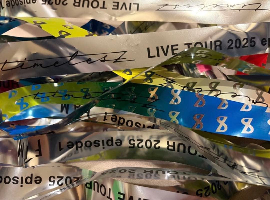 timelesz 銀テープ2本セット FAM アリーナツアー 銀テ - メルカリ