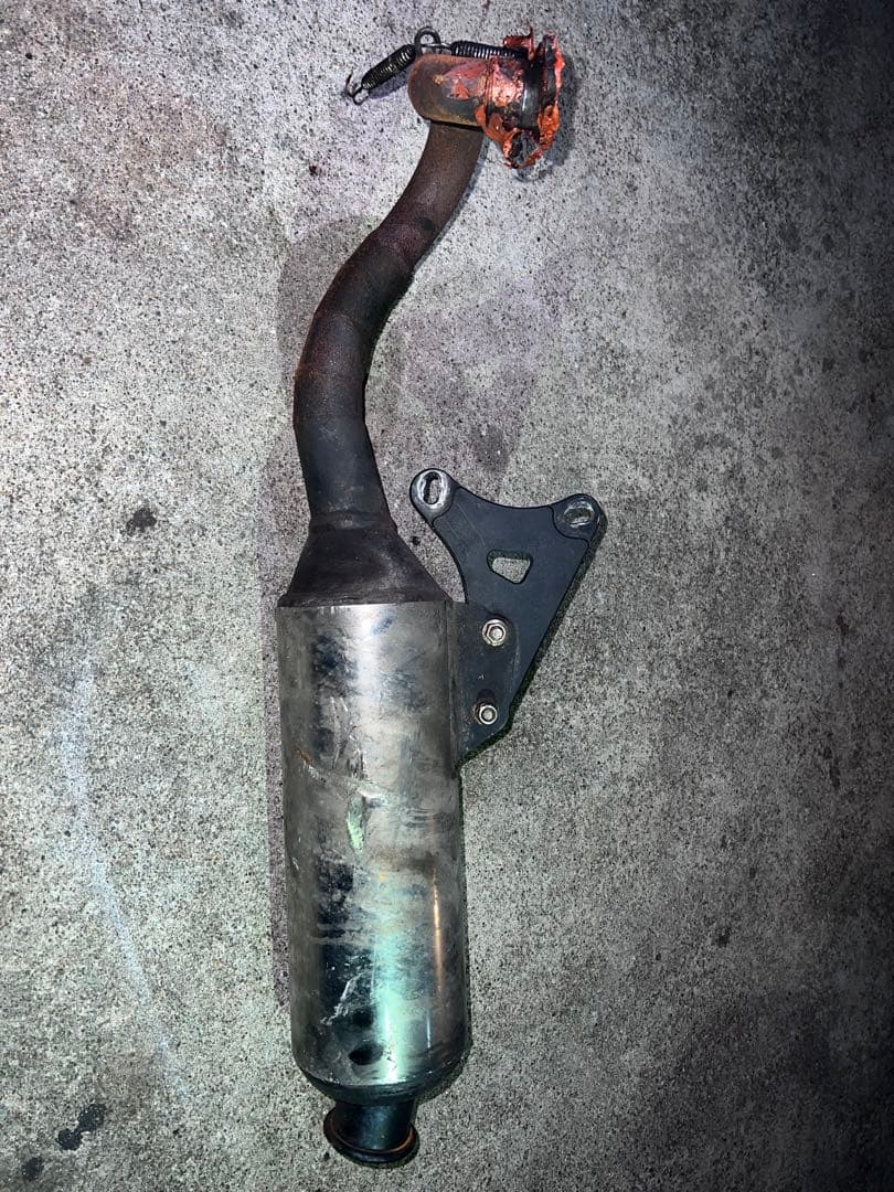 kn企画 G03X 横ジョグ チャンバー マフラーkn企画 G03X 横ジョグ