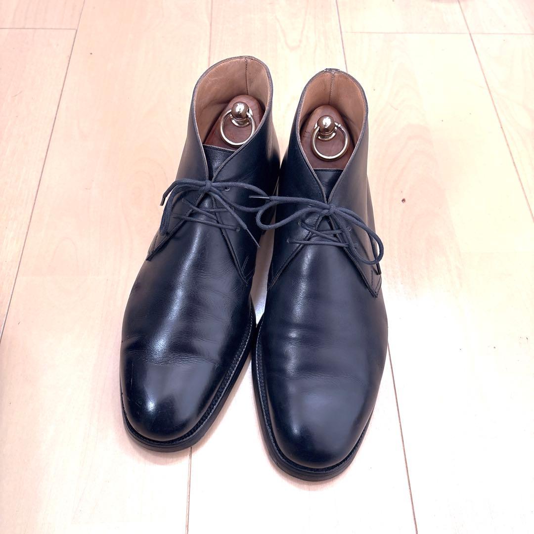 655.CROCKETT&JONES CHILTERN チャッカブーツ 6.5E