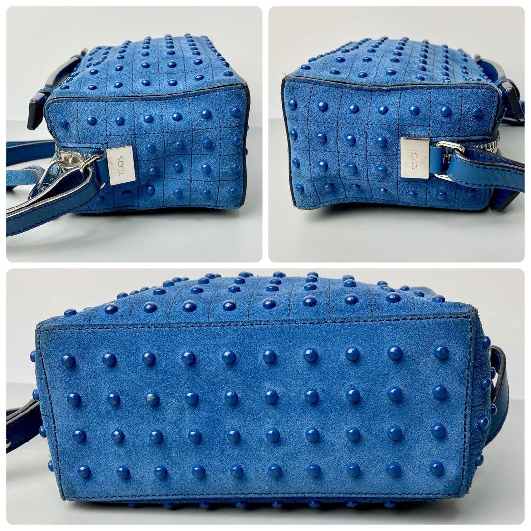 TOD'S トッズ ゴンミーニ ショルダーバッグ 2way スタッズ - メルカリ