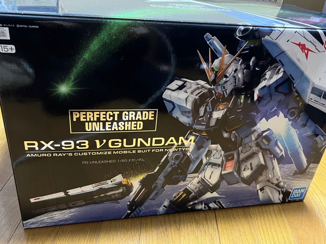 PG UNLEASHED 1/60 νガンダム ガンプラ「PG UNLEASHED 1/60 νガンダム」本日発売！ - HOBBY Watch