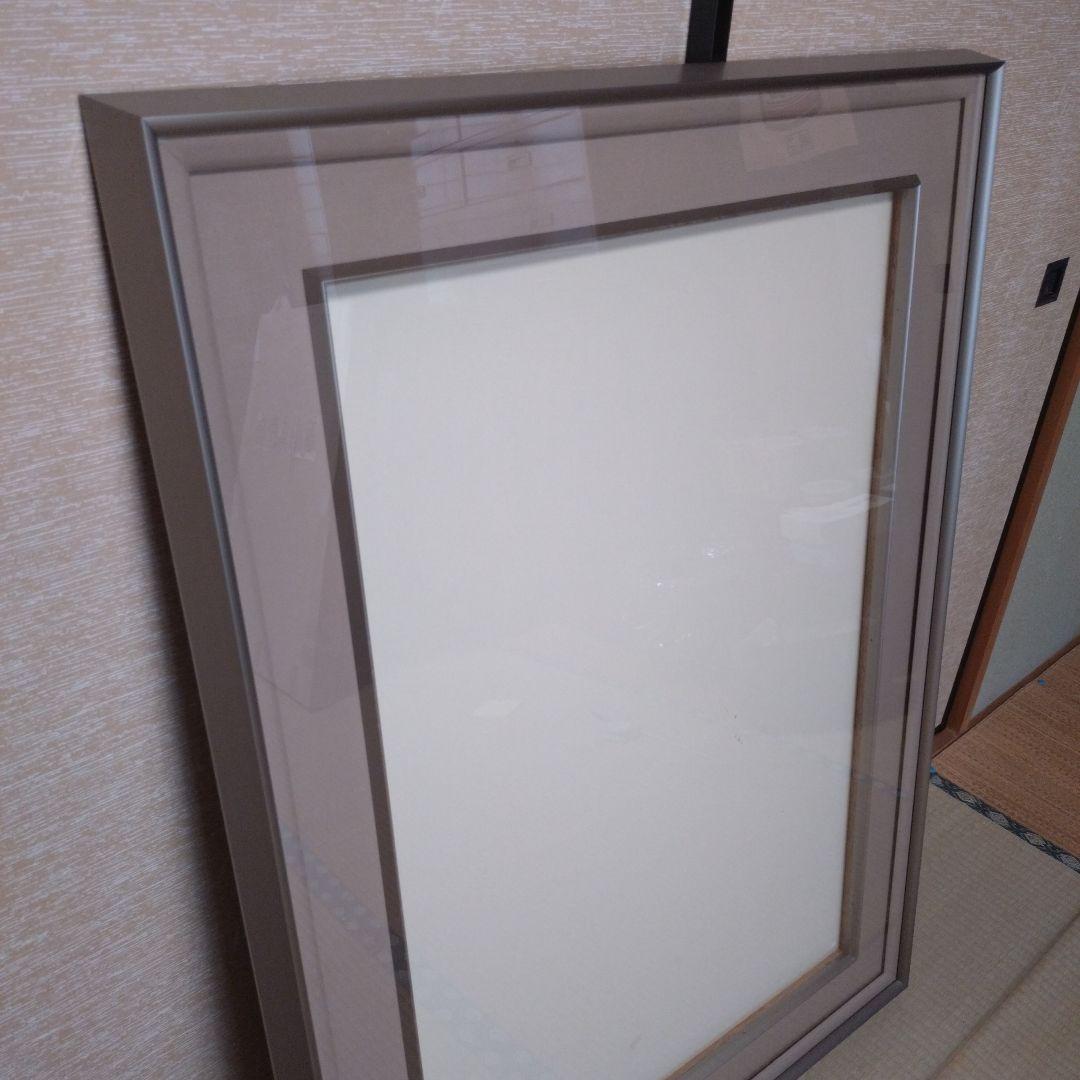 シルバー 油絵額縁 M30 シンプルデザイン①