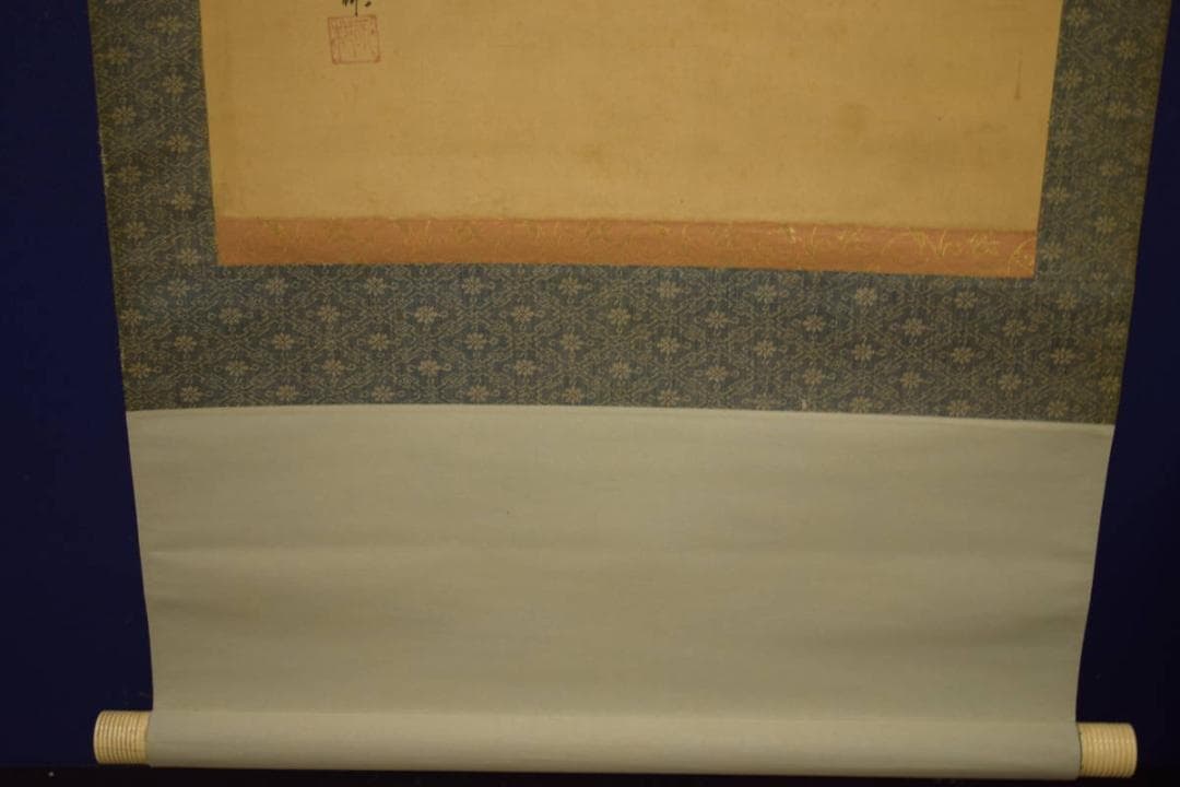 真作/橋本永邦/美人達磨図/布袋屋掛軸HI-641 - メルカリ