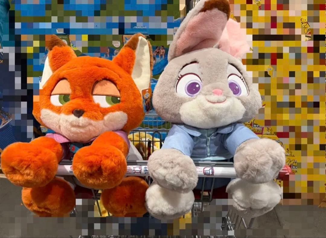 ズートピア2 ニック ジュディ ぬいぐるみ コストコ ズートピア