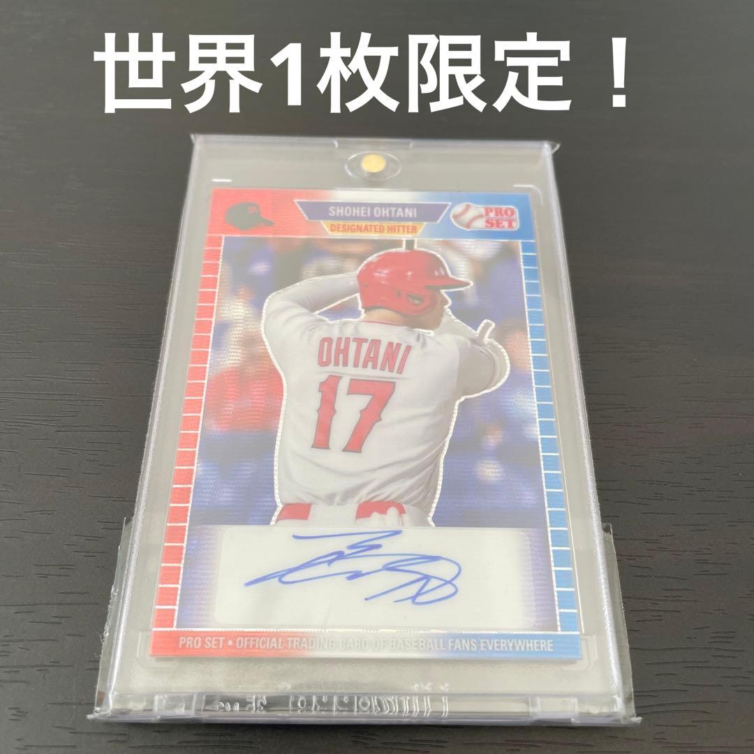 大谷翔平 直筆サインカード 世界1枚限定 1of1 - メルカリ