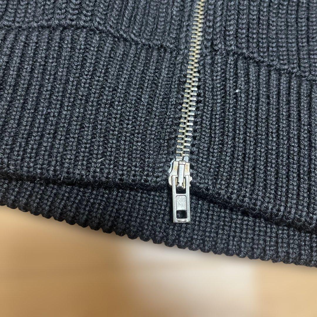 ほぼ新品 マルタン マルジェラ ⑭ドライバーズニット M 黒 スタッフ