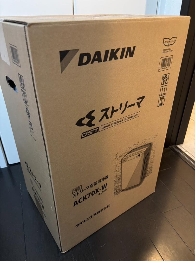 新品未使用　DAIKIN 空気清浄機 ACK70X-W ダイキン ACK70X-W [ホワイト] 価格比較 - 価格.com