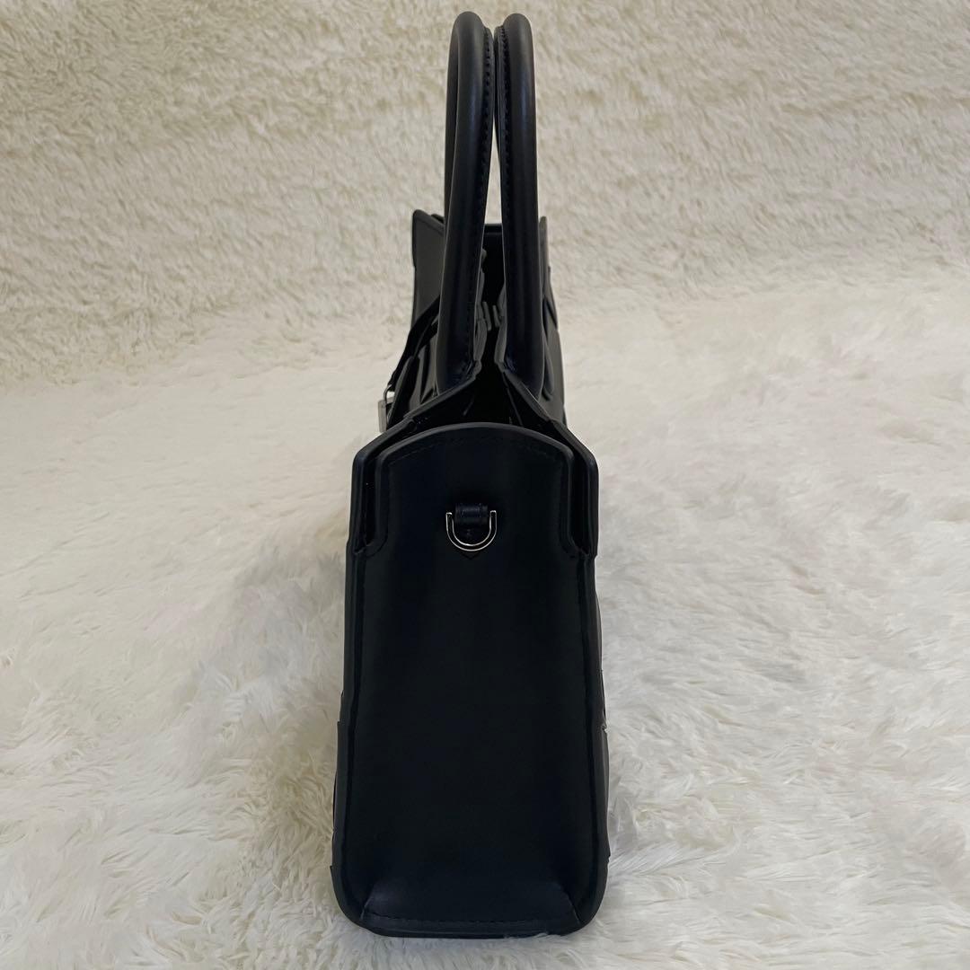 新品未使用 マイケルコース2wayショルダーバッグ レザー ブラック 小泉今日子