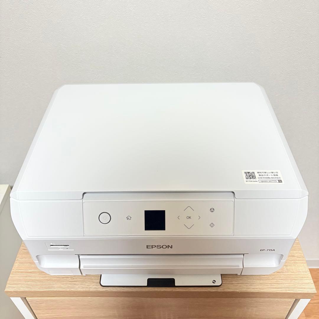 EPSON EP-715A インクジェットプリンター Amazon.co.jp: Epson EP-715A Printer, A4 Inkjet Composite Machine