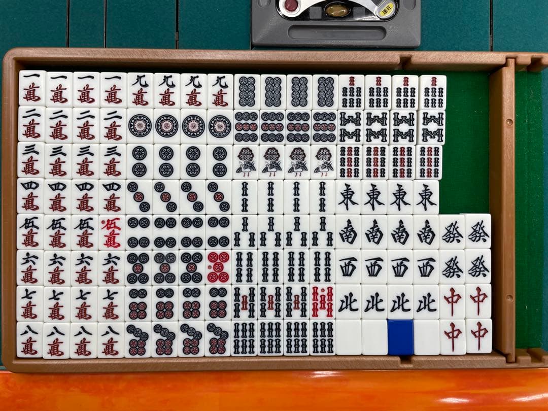 麻雀牌 アモス 黄青 アルティマ、レックス 全自動麻雀卓用麻雀牌