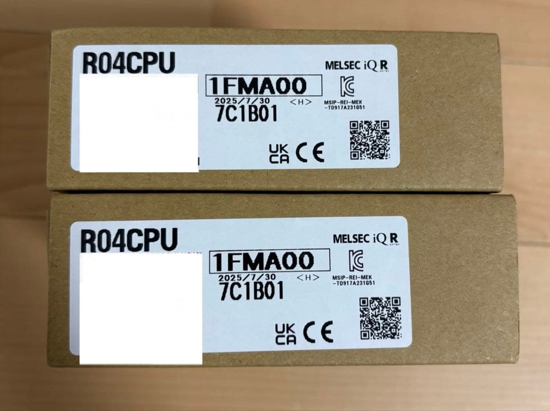 三菱　シーケンサー　R04CPU 2個 R04CPU | MELSEC iQ-Rシリーズ シーケンサCPUユニット | 三菱電機