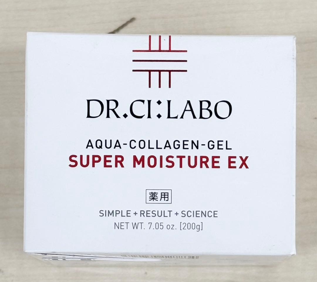 値下げ‼️ドクターシーラボ薬用アクアコラーゲンゲルスーパーモイスチャーEX200g 薬用アクアコラーゲンゲル スーパーモイスチャーEX｜口コミ・効果もご