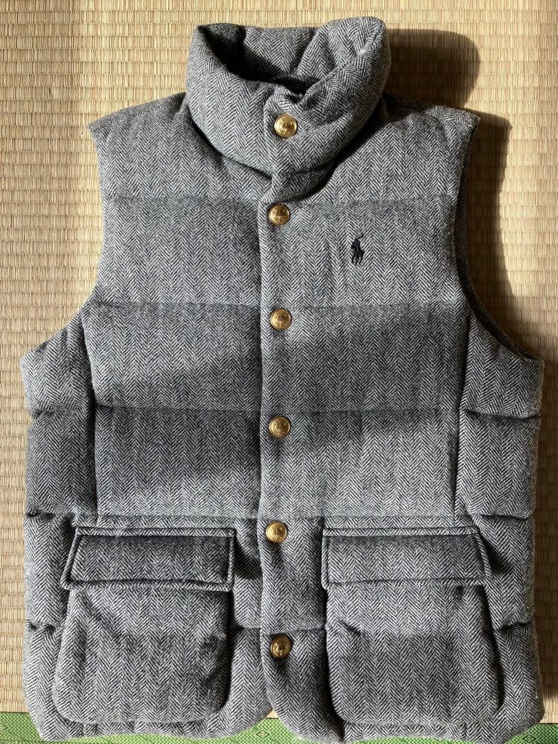 ポロラルフローレンのアウターベストです。 POLO ラルフローレン ボーイズダウンベスト ジャケット、コ-ト、アウタ