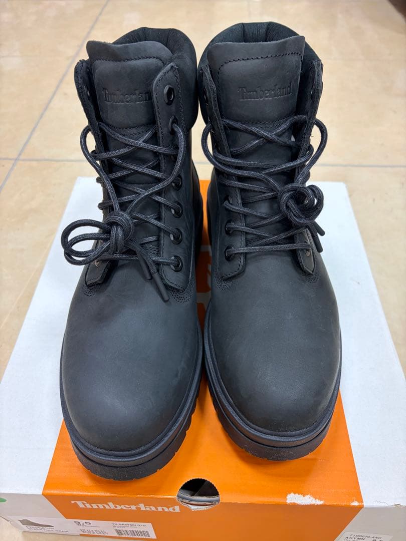 靴 Timberland premium WP boot black 27.5cm