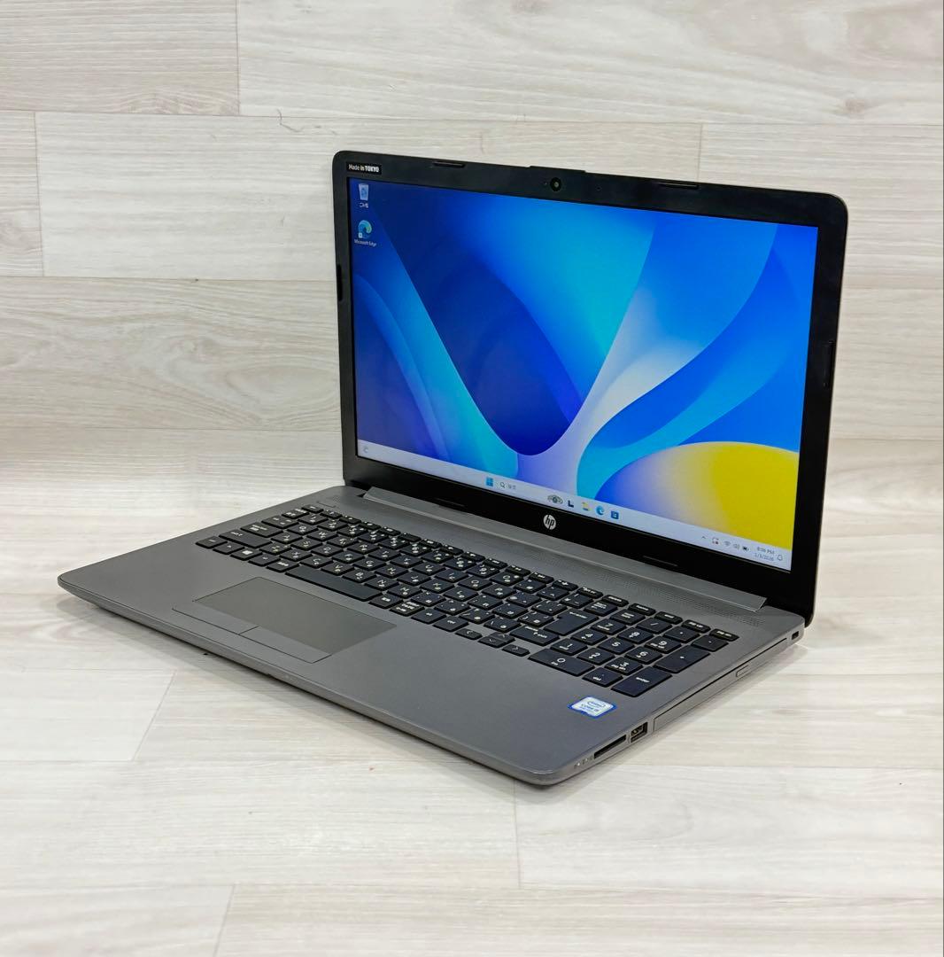 特価品8世代エイチピーHpノートパソコンCorei5.8GB/250GB エイチピー 中古HP第8世代Corei5高性能Win11ノートパソコン